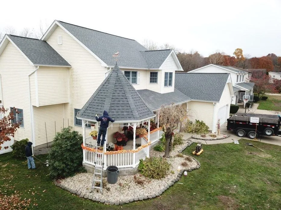 Expert shingle roofing service for residential properties in Hazle Township, PA by Patriot Home Pros