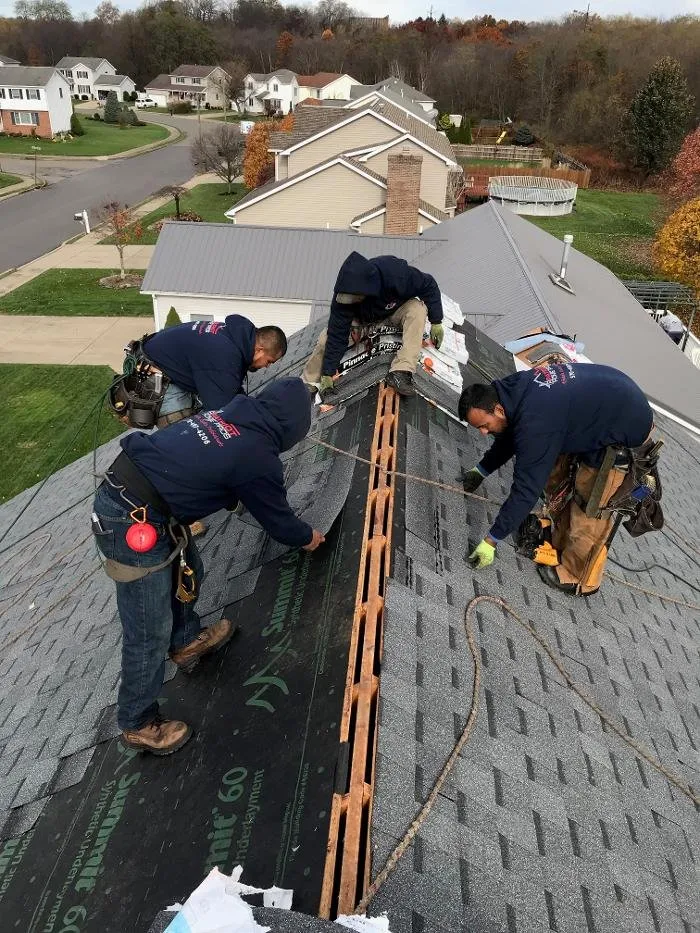 Expert storm damage roof repair for residential properties in Hazle Township, PA by Patriot Home Pros