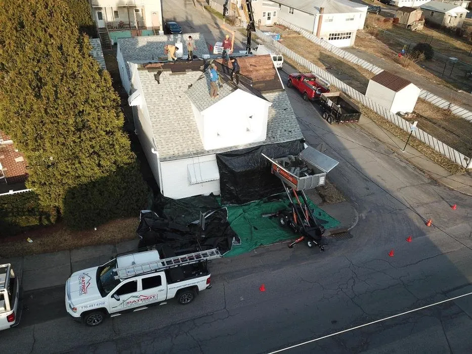 Top-rated roof installation same-day service in Hazle Township, PA by Patriot Home Pros