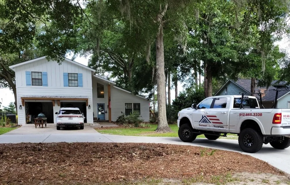 Slide of Patriot Pros Roofing