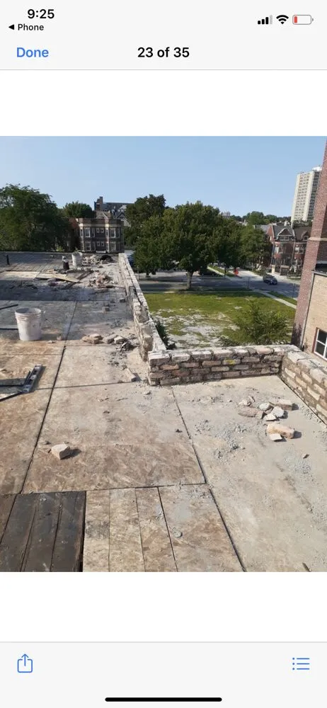 Slide of Patriot Roofing and Masonry