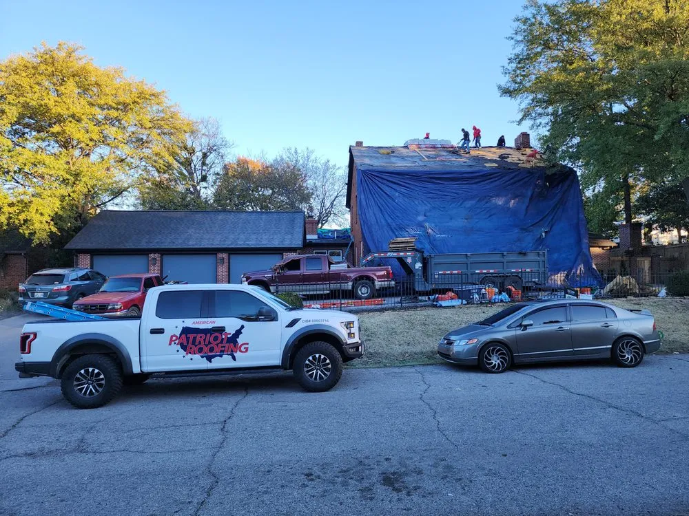 Slide of Patriot Roofing