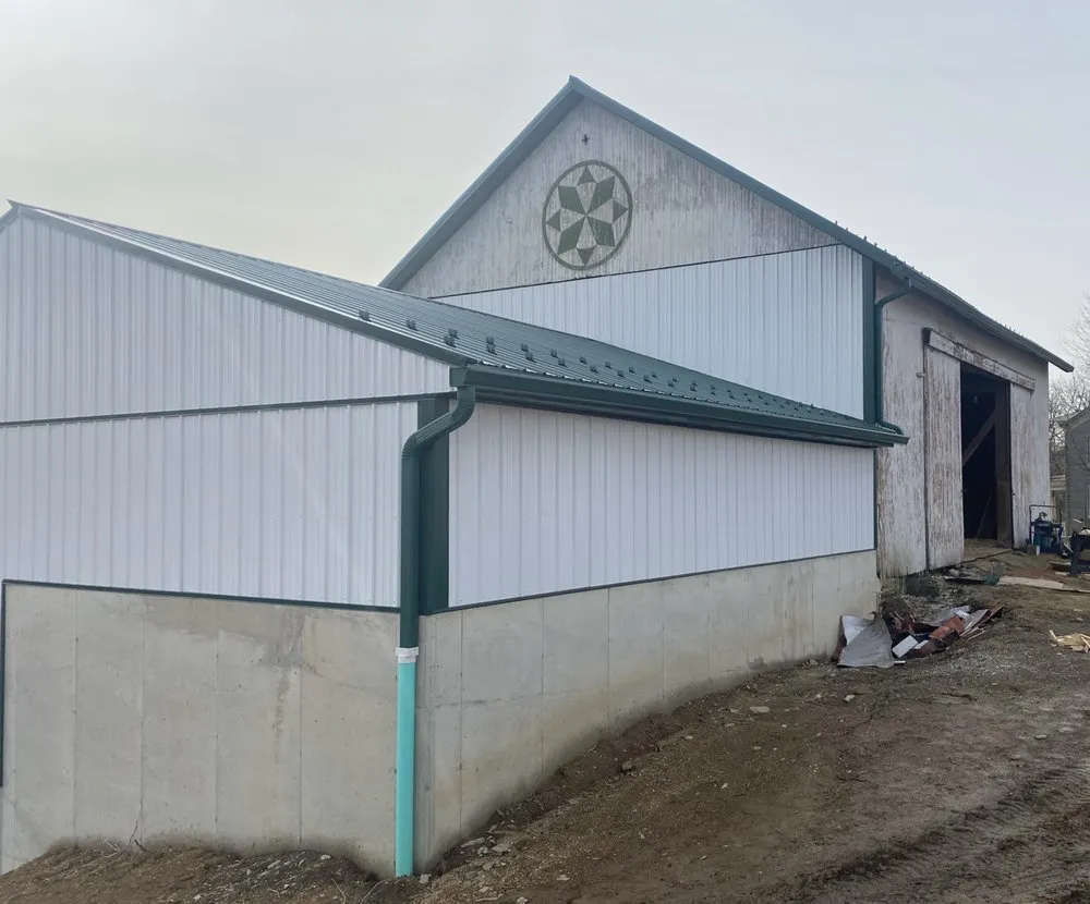 Emergency metal roofing installation for residential properties in Kempton, PA by Patriot Seamless Gutters