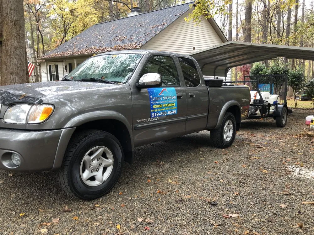 Slide of Patriot softwash