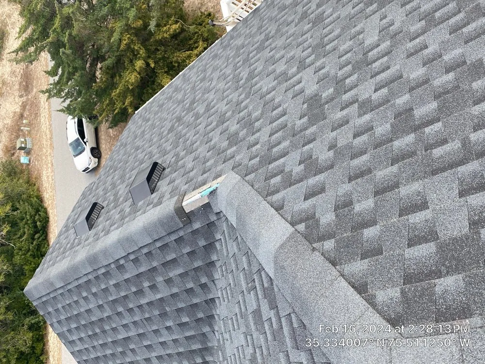 Reliable storm damage roof repair in Avon, NC by Patriots Roofing
