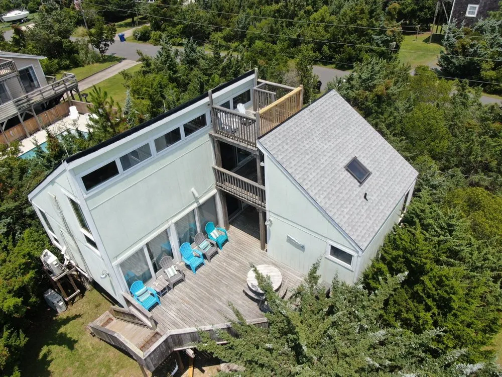 Slide of Patriots' Roofing