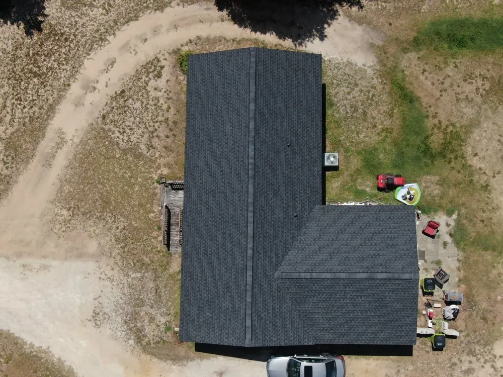 Slide of Patriots' Roofing