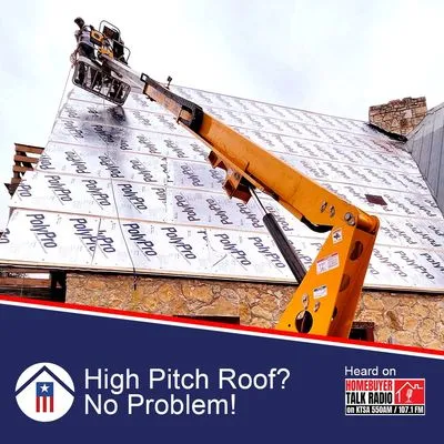 Patriots' Roofing Logo