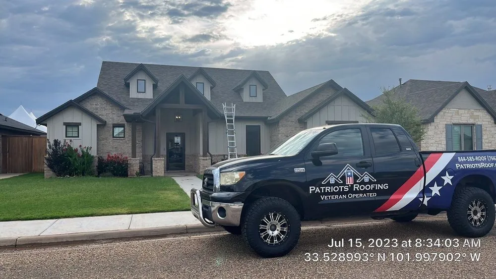 Slide of Patriots Roofing