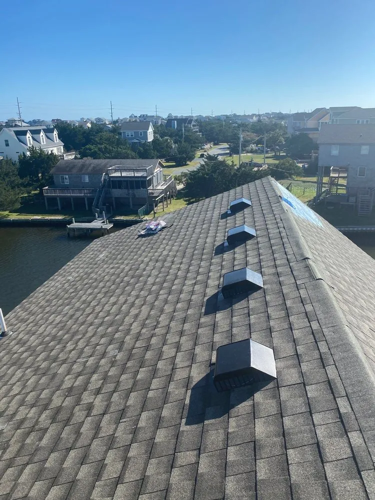 Emergency shingle roofing service near you in Point Harbor, NC by Patriots Roofing