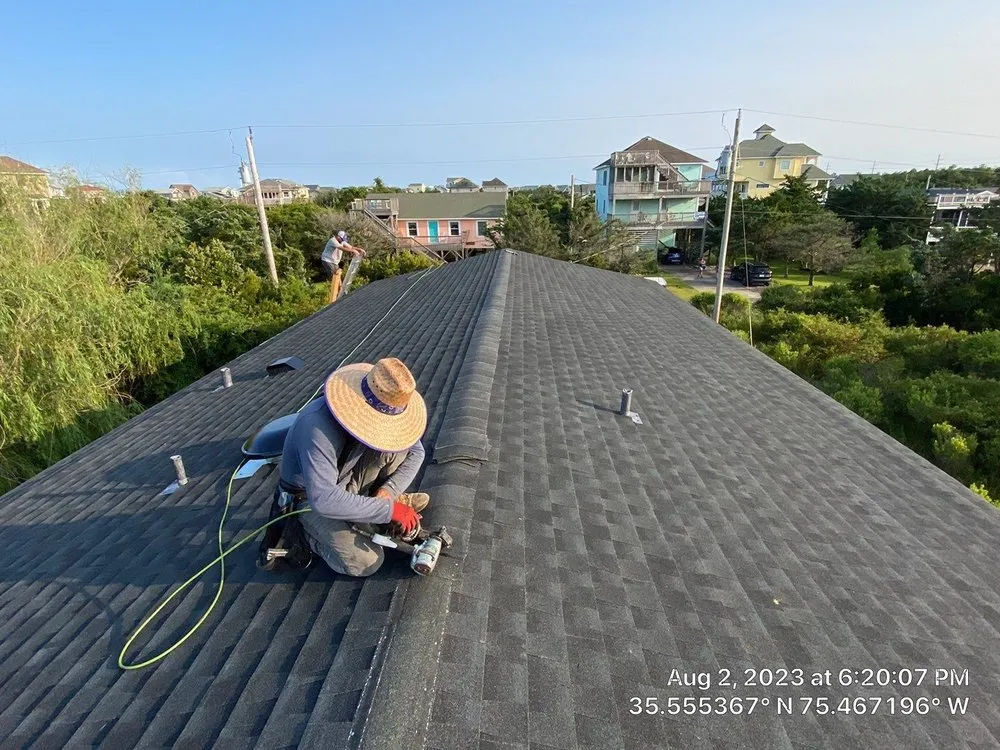 Emergency metal roofing installation in Point Harbor, NC by Patriots Roofing