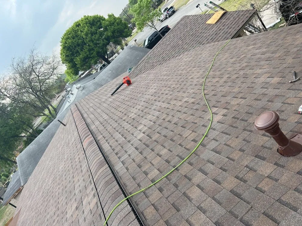 Slide of Patriots’ Roofing