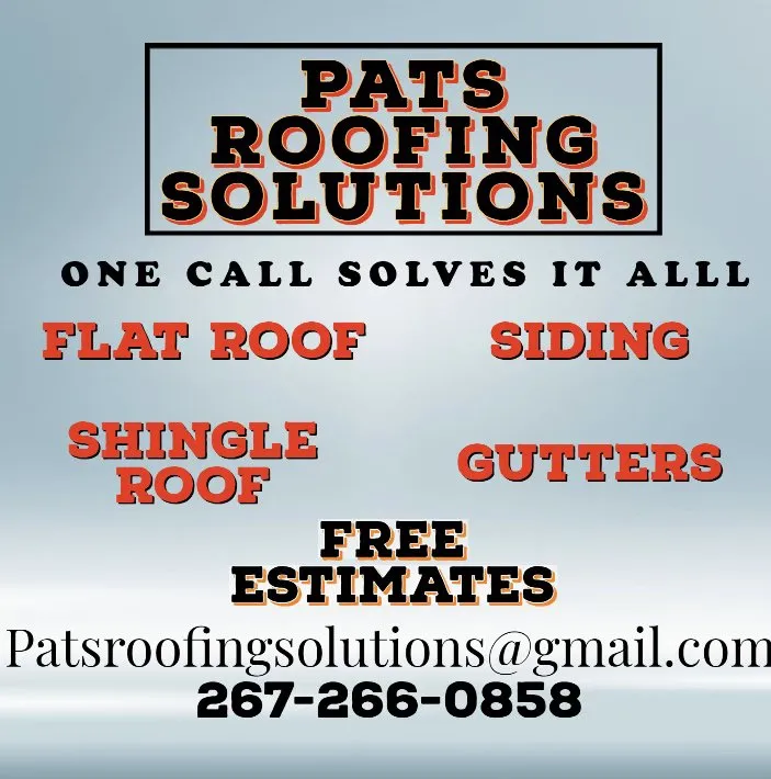 Slide of Pat's Roofing Solutions
