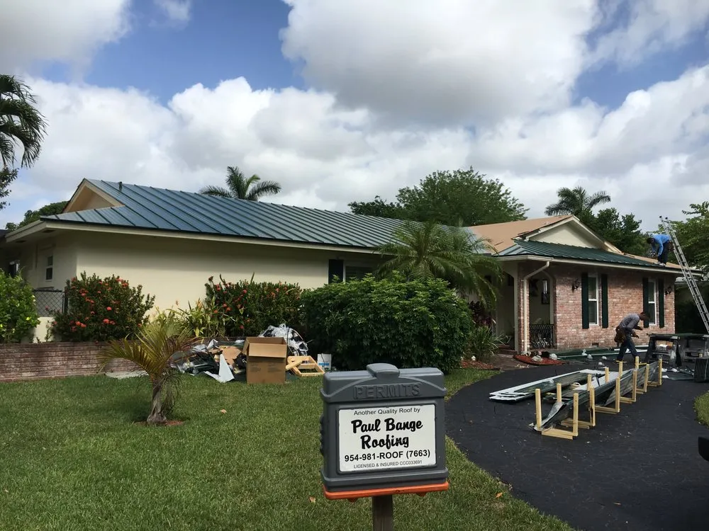 Slide of Paul Bange Roofing