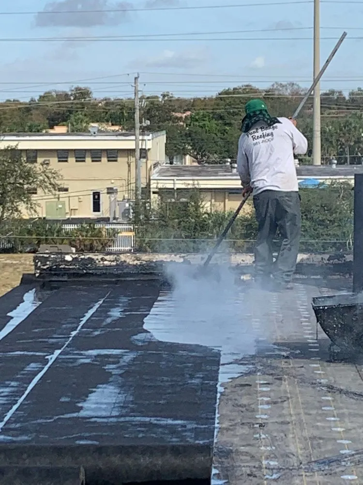 Slide of Paul Bange Roofing