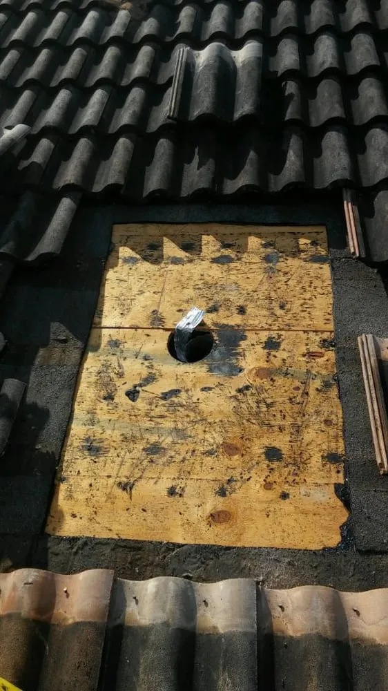 Slide of Paul Bange Roofing