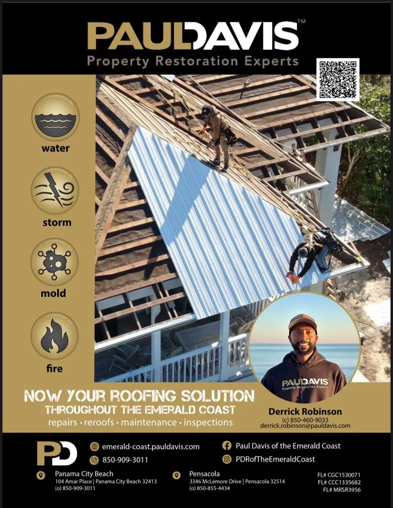 Slide of Paul Davis Restoration of the Emerald Coast