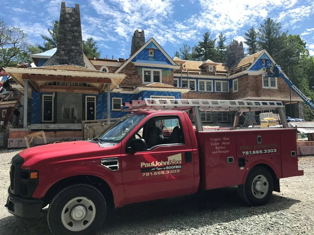 Slide of Paul John & Son Roofing