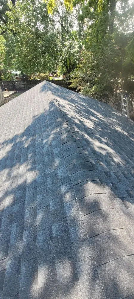 Emergency metal roofing installation for homes in Goochland, VA by P&B Roofing and Siding