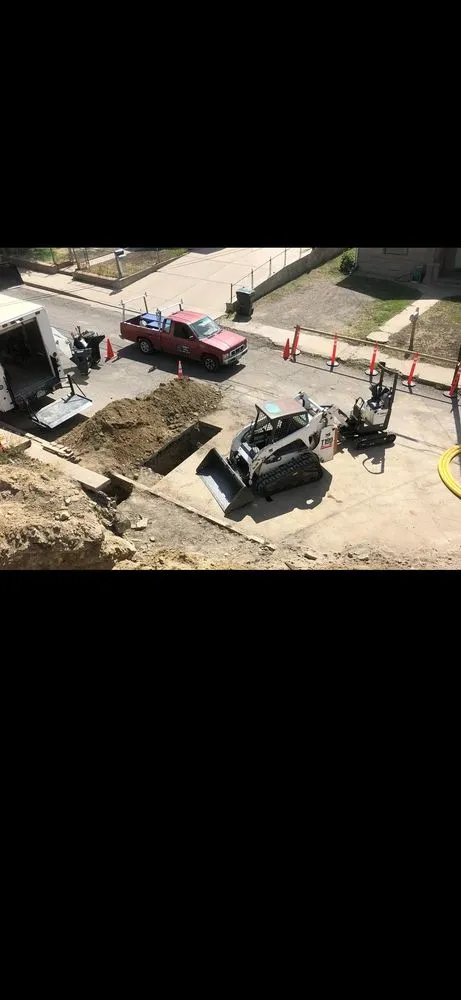 Slide of PBR Drain and Excavation