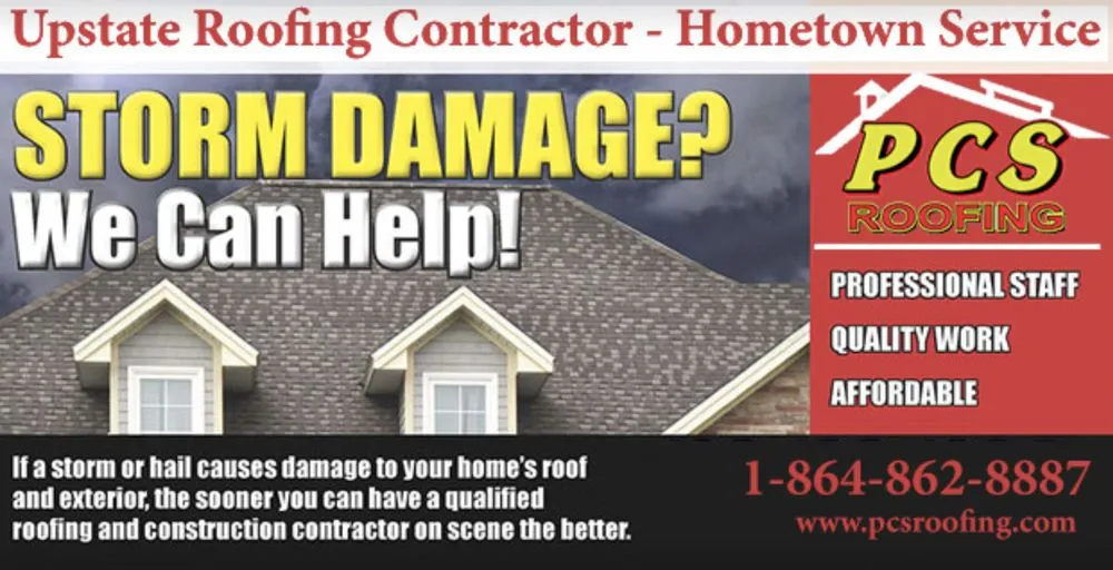 Slide of PCS Roofing