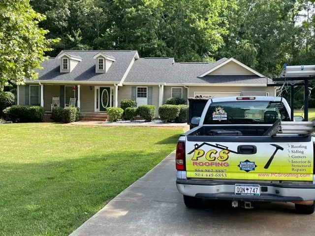 Slide of PCS Roofing