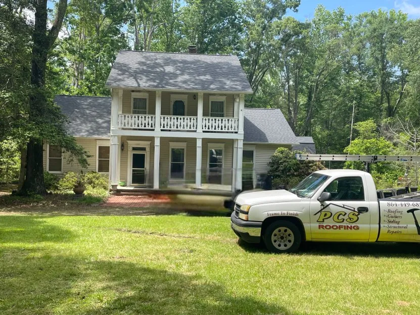 Slide of PCS Roofing