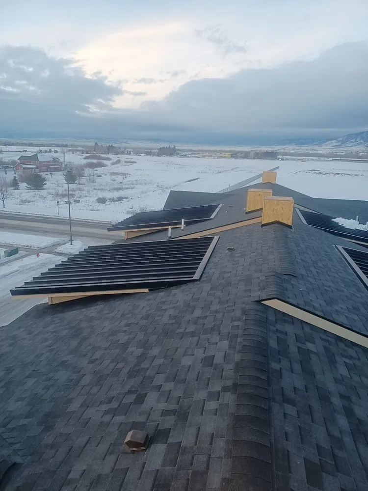 Professional flat roof repair for residential properties in Shepherd, MT by Peace By Peace Construction