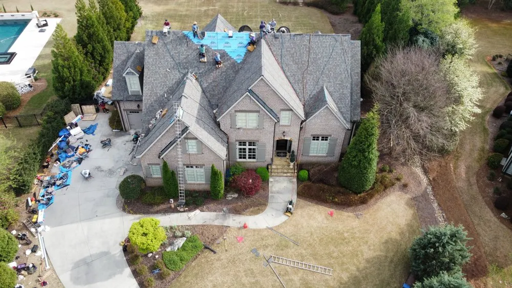 Slide of Peachtree Roofers