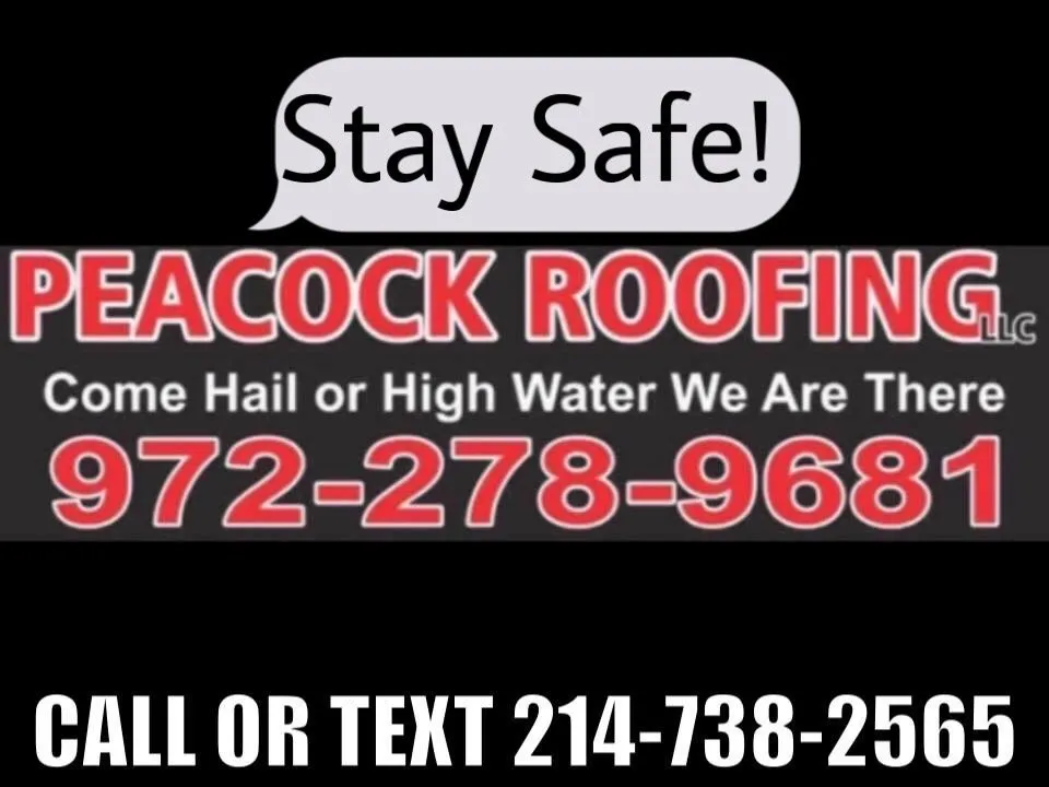 Slide of Peacock Roofing