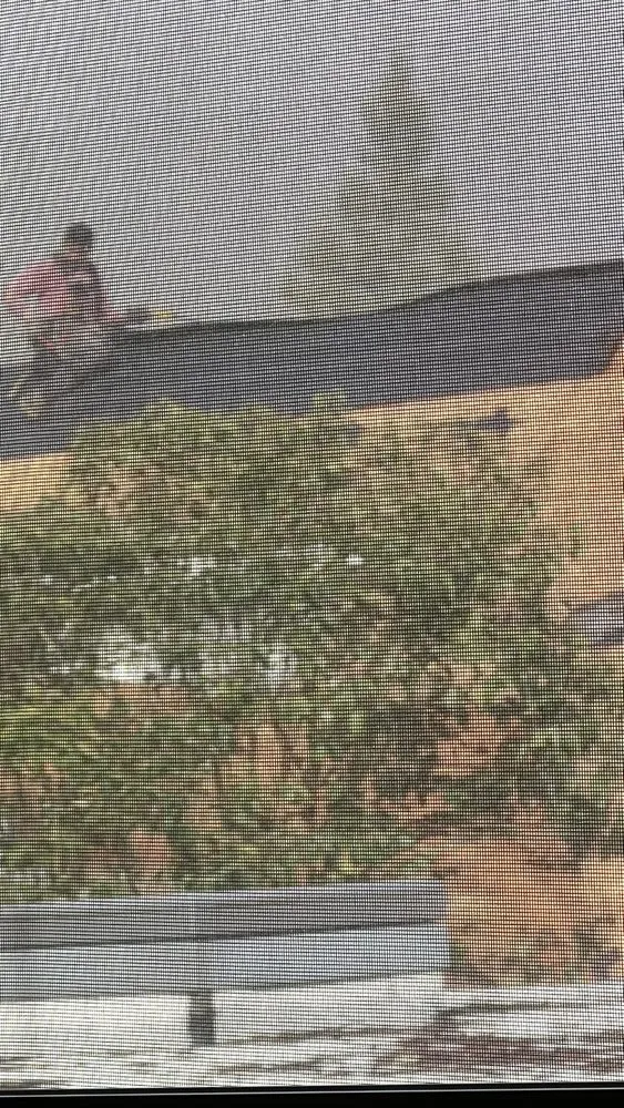 Slide of Peak and Point Roofing repair