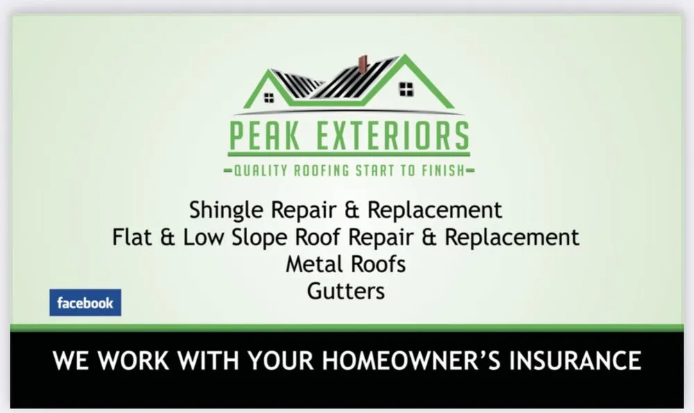 Slide of Peak Exteriors