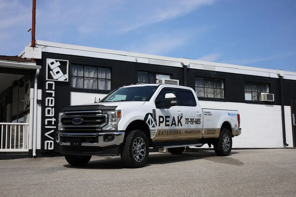 Slide of Peak Exteriors