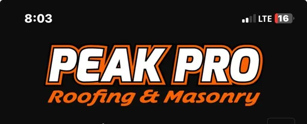 Peak Pro Roofing & Masonary Logo
