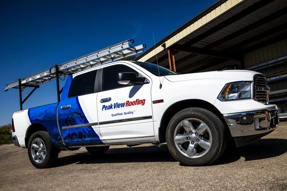 Slide of Peak View Roofing