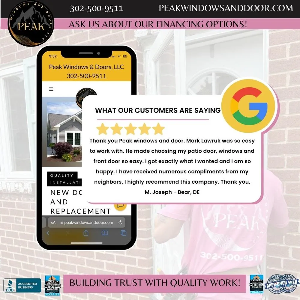 Slide of Peak Windows & Doors