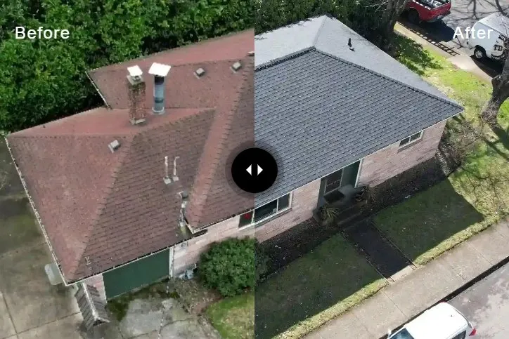 Slide of Peakline Roofing