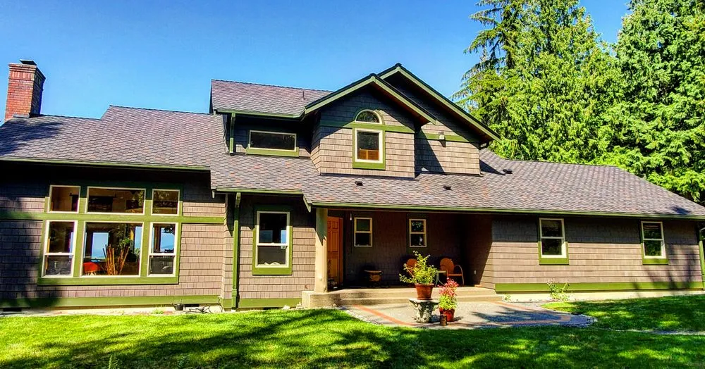 Professional roof inspection after storm damage in Winthrop, WA by Peaks Northwest Roofing