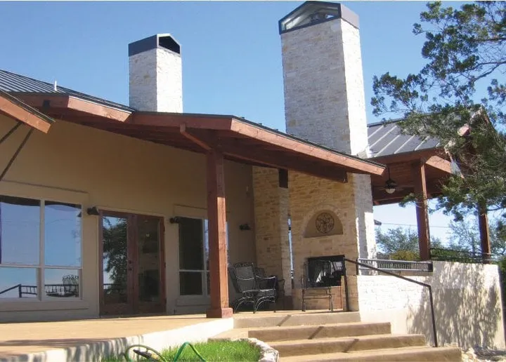 Slide of Pedernales Construction