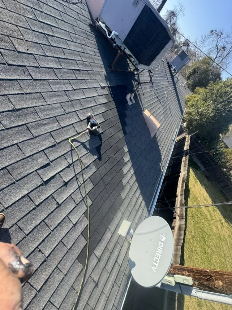 Slide of Pedro’s roofing