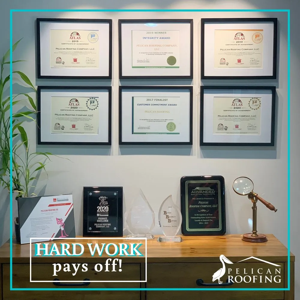 Slide of Pelican Roofing