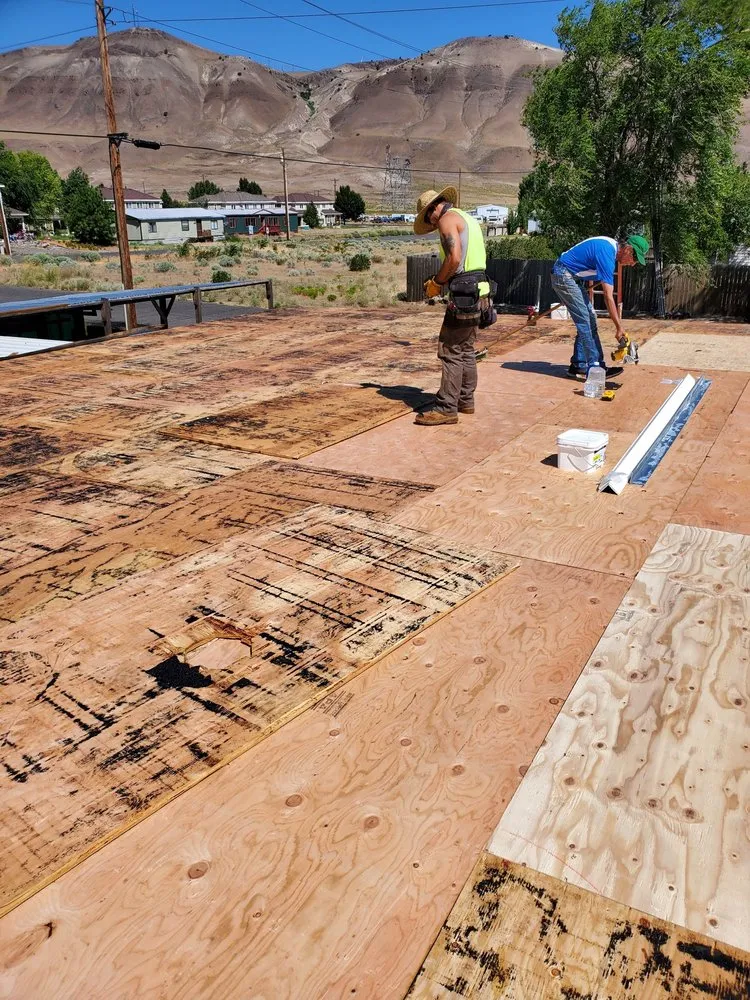Slide of Pendleton Roofing