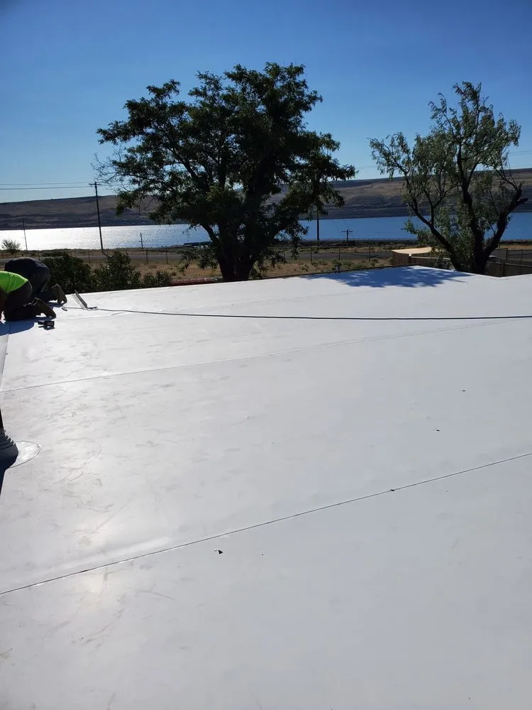 Slide of Pendleton Roofing