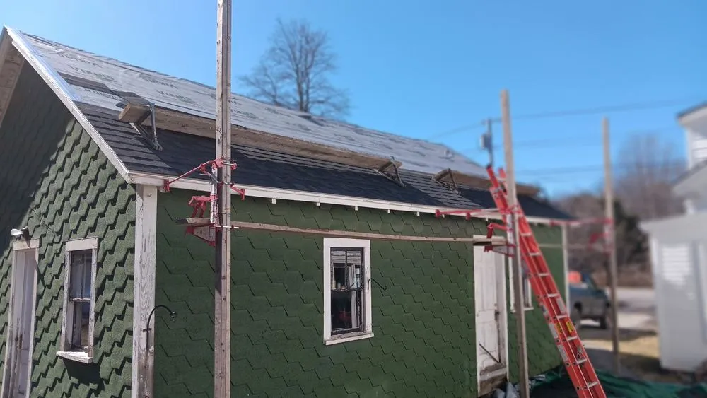 Licensed metal roofing installation in Belmont, ME by Penobscot Bay Roofing