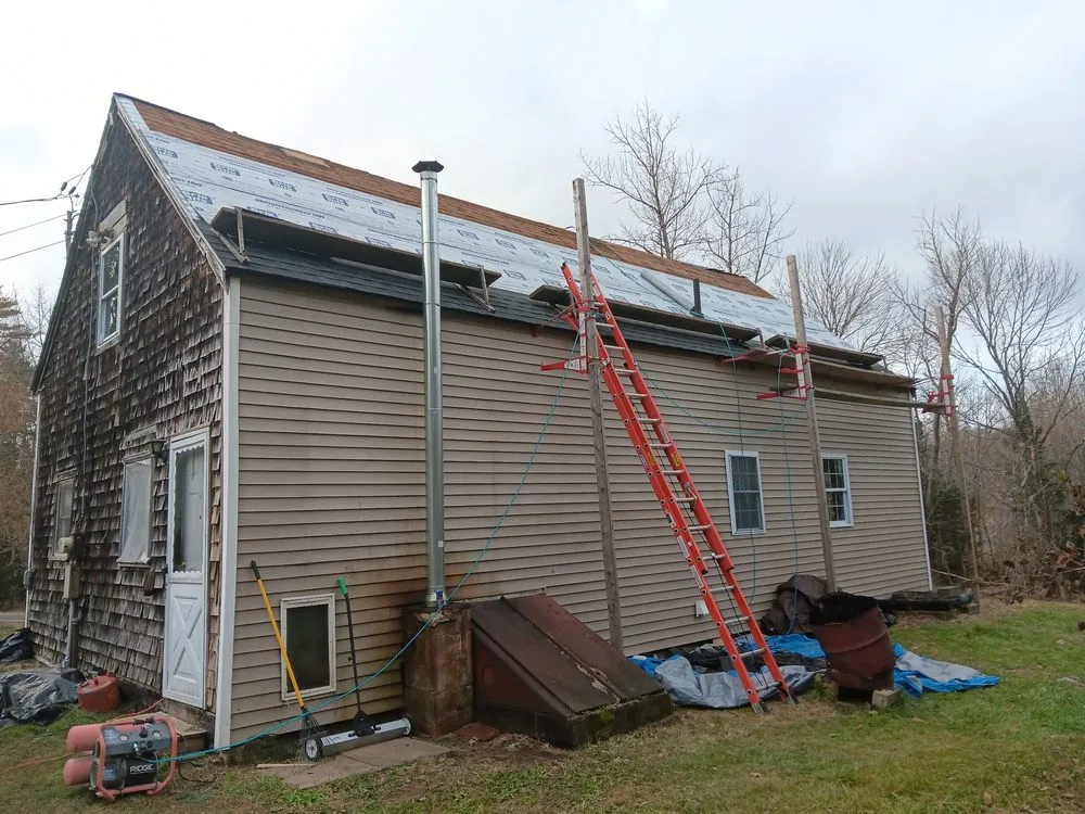 Top-rated roof installation in Belmont, ME by Penobscot Bay Roofing