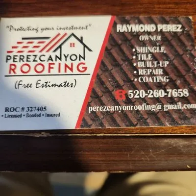 Perez Canyon Roofing Logo