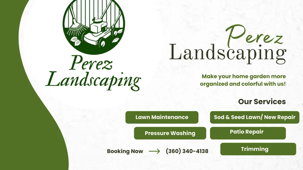Slide of Perez Landscaping