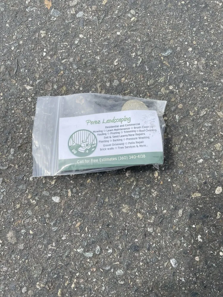 Slide of Perez Landscaping