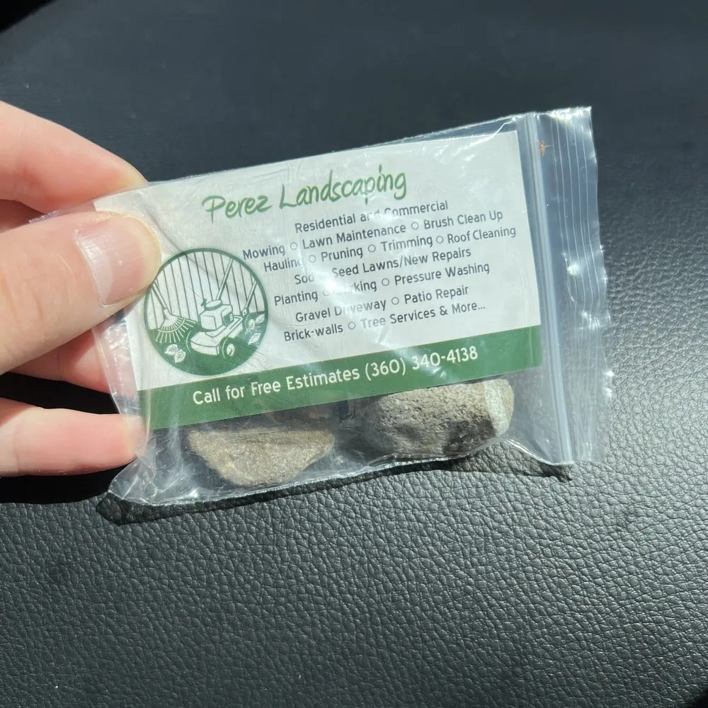 Slide of Perez Landscaping