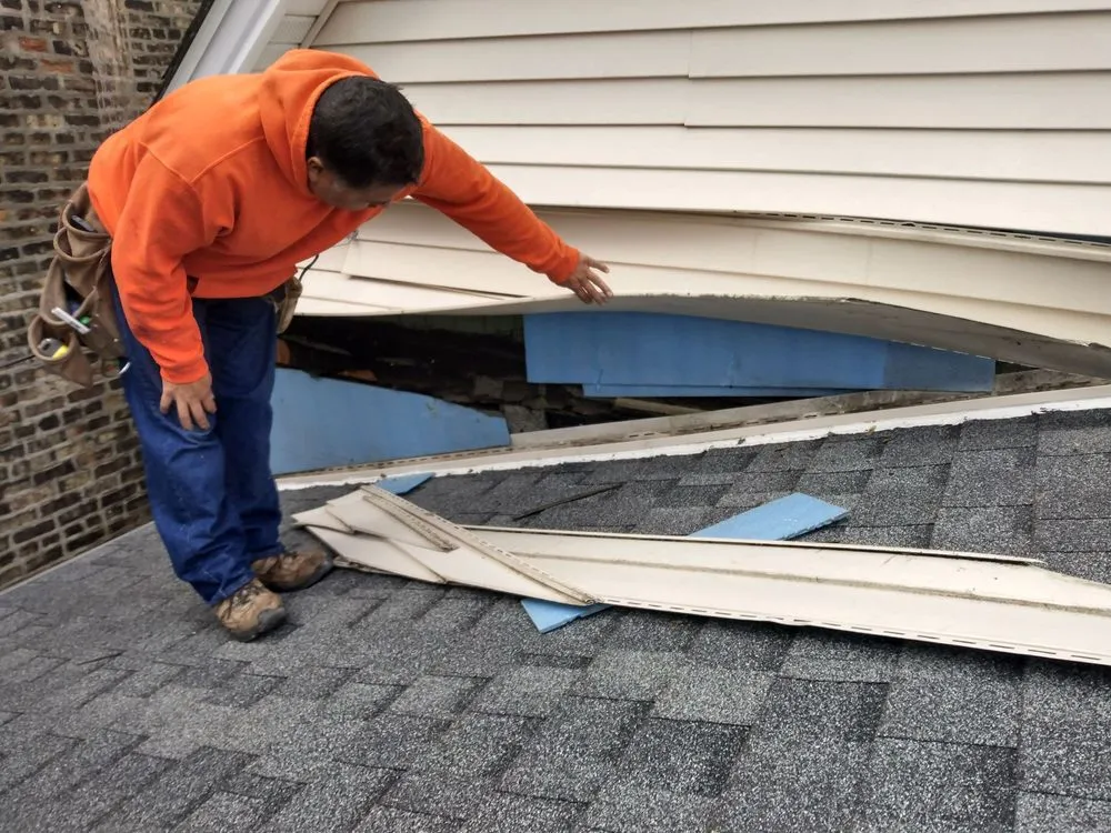 Slide of Perez Roofing Construction